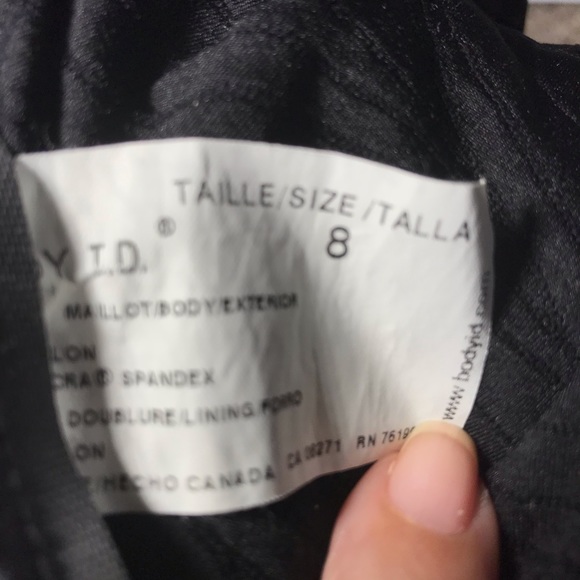 2pc black swim suit - Picture 3 of 8